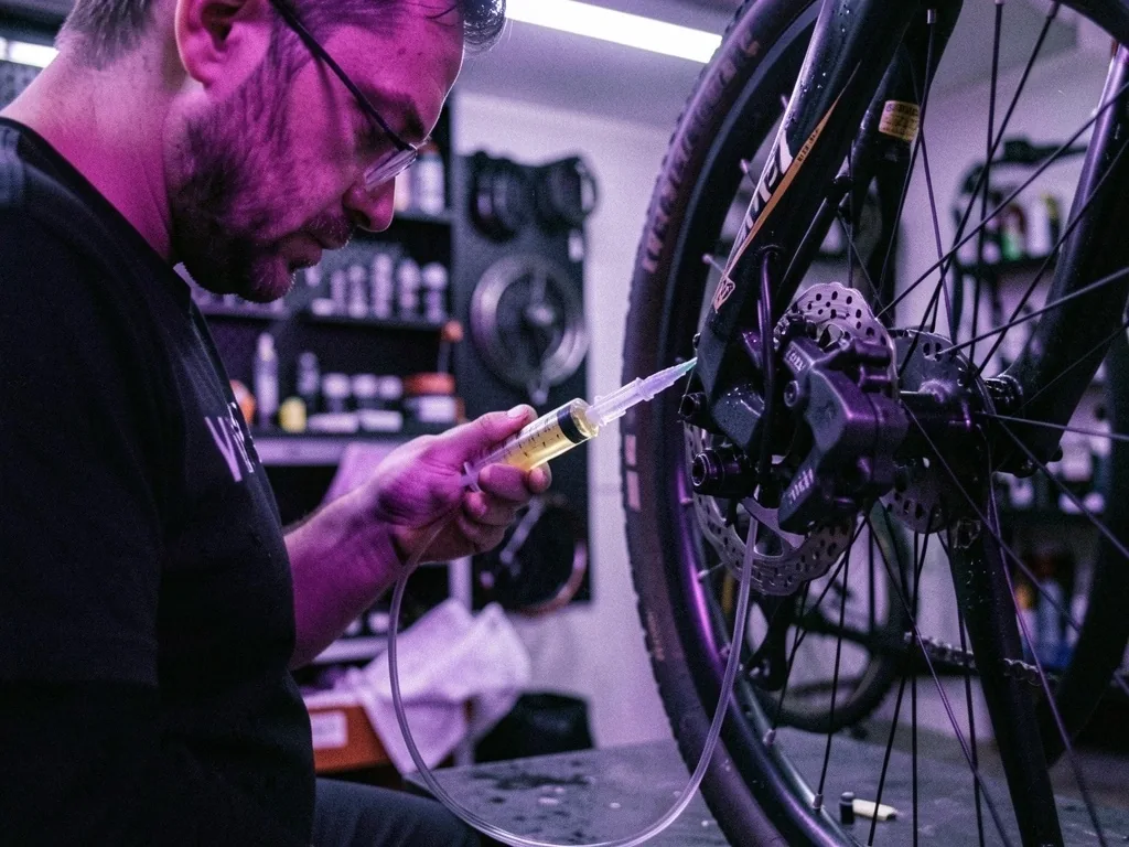 Hydraulic brake service