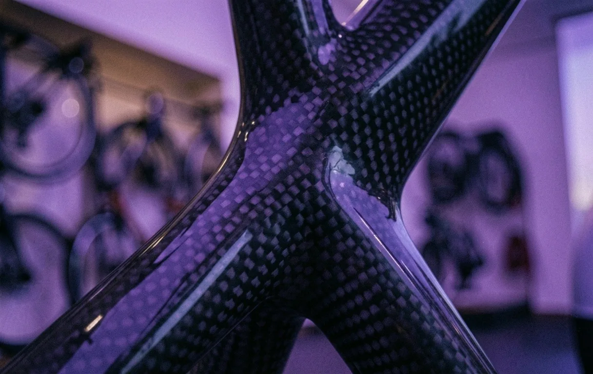 Technical carbon weave detail