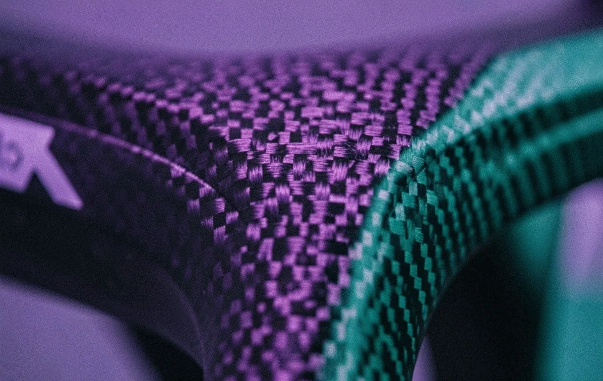 Technical carbon weave detail